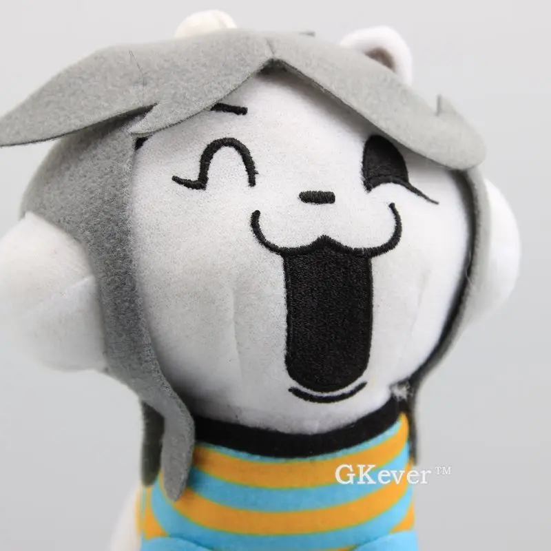 Undertale Temmie Plush Keychain Cute Small Soft Stuffed Animals Kids Soft Toys 14 cm