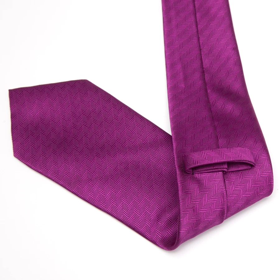 Mens Ties Striped 8cm luxury tie's Wedding Men Fashion Gift Neckties Gravata Tie  for Man Business dress Bowtie Fuchsia purple