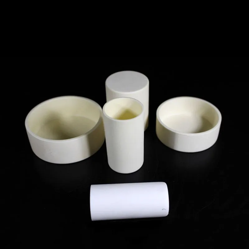 

99.3% alumina crucible /300ml / cylindrical corundum crucible / ceramic crucible
