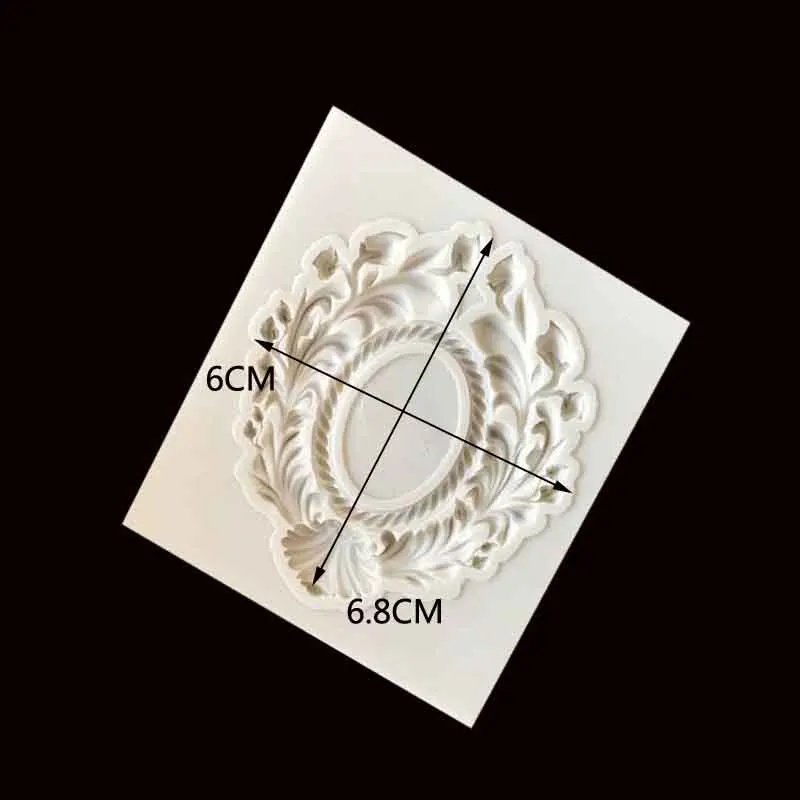 1 X Sugarcraft Frame silicone mold fondant mold cake decorating tools chocolate gumpaste mold