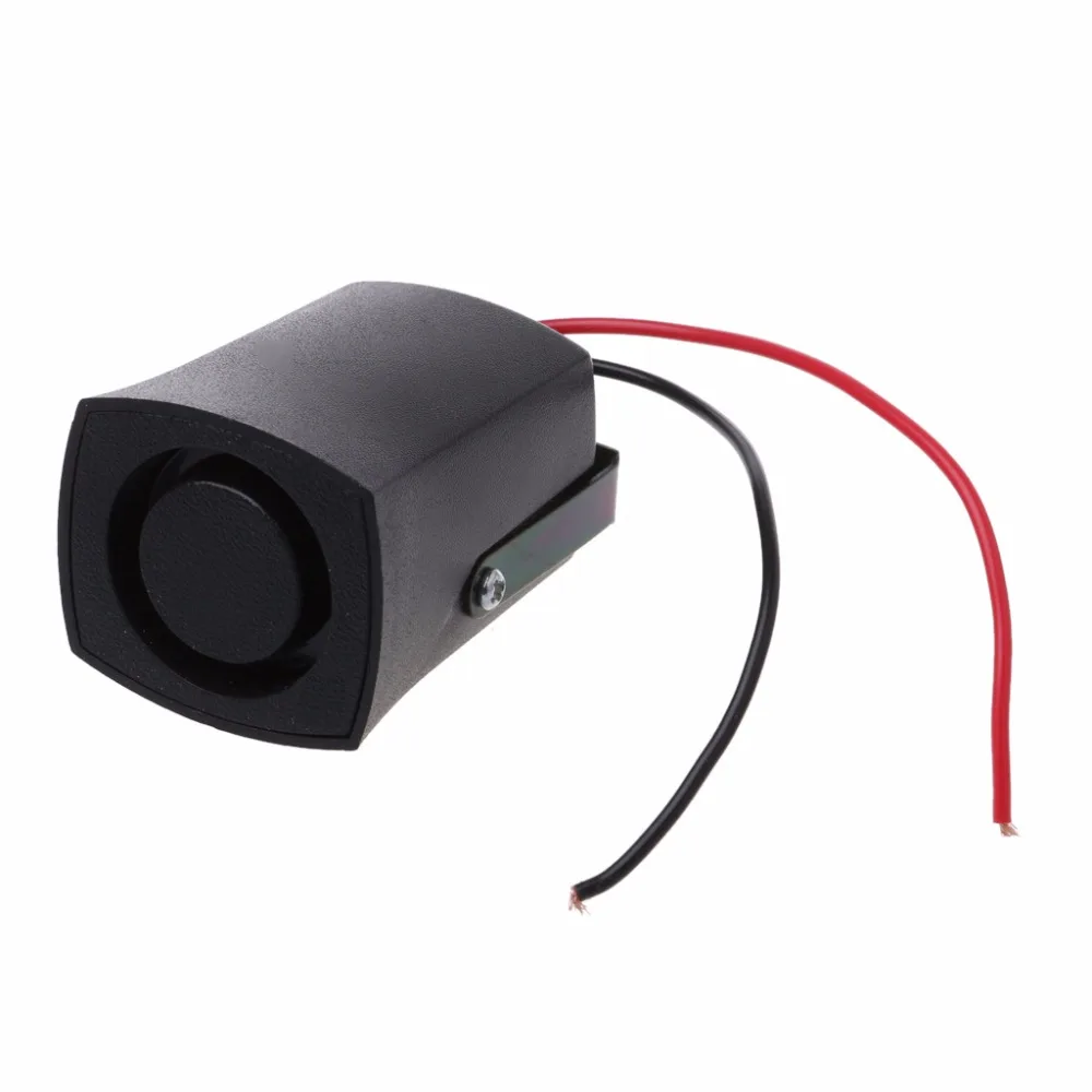 DC 12V Universal Auto Warning Siren Backup Alarms Horns Beep Reverse Slim Invisible Horn for Car