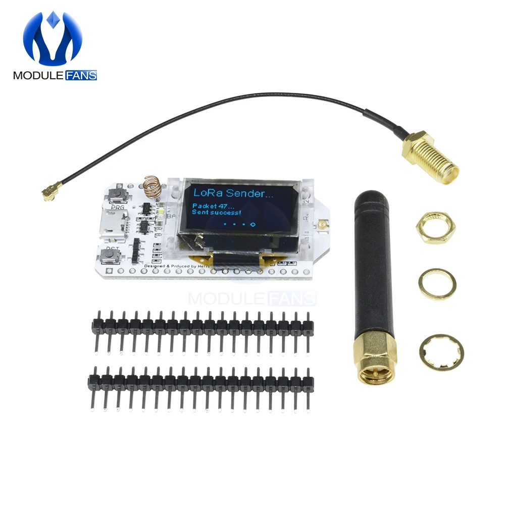 SX1276 ESP32 Lora 0.96 Inch Blauw Oled Digitale Display Bluetooth Wifi Kit Module Iot Development Board Voor Arduino 868Mhz 915Mhz