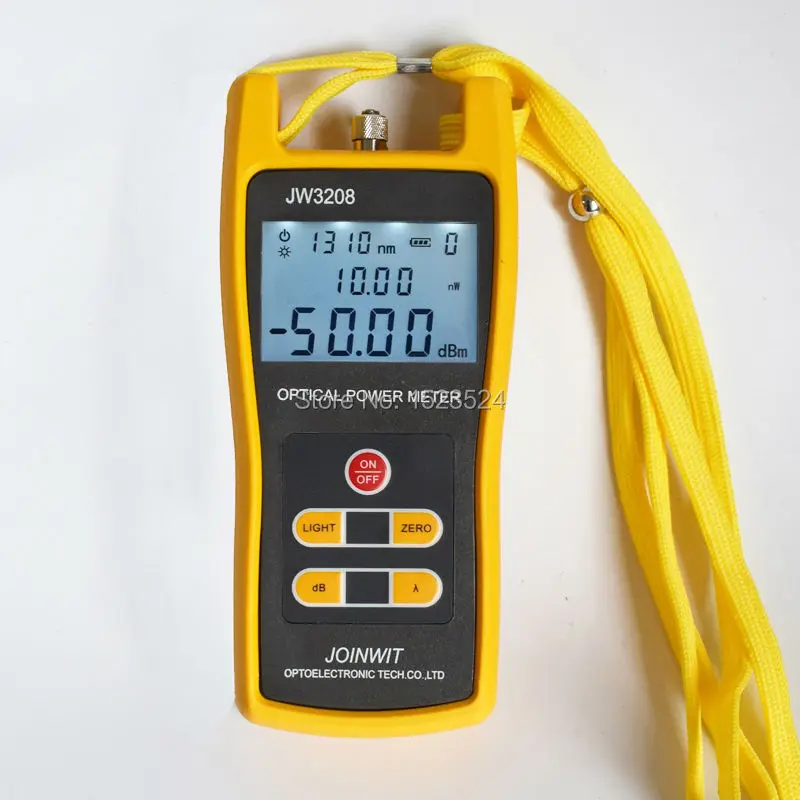 Free Shipping Joinwit JW3208A/JW3208C Handheld Fiber Optic Power Meter -70~+3dBm or -50+26dBm