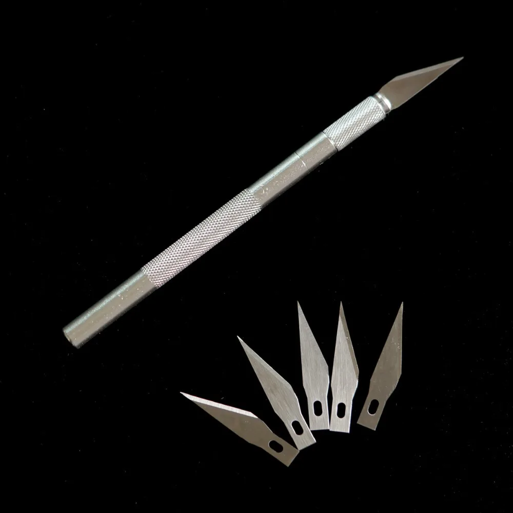 Carving Knife Precision Cutting Baguette Bread Slicing Knife Sculpture Knife Tools Fondant Gum Paste Cutter Baking Tools Metal