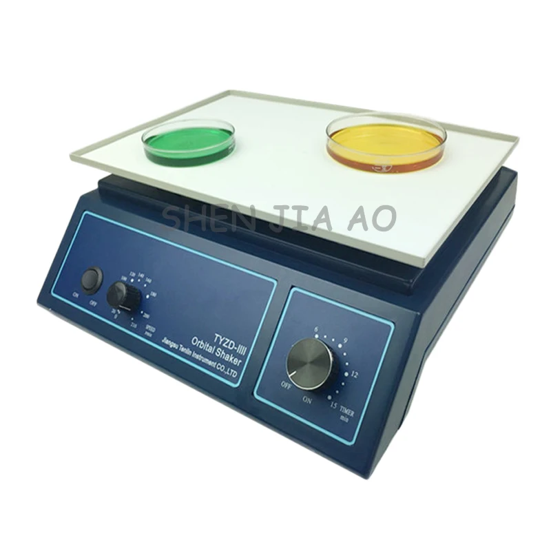 1 قطعة TYZD-IIIHorizontal المتداول السرير RPR مذبذب 220 فولت قابل للتعديل سرعة مختبر الدوار مذبذب