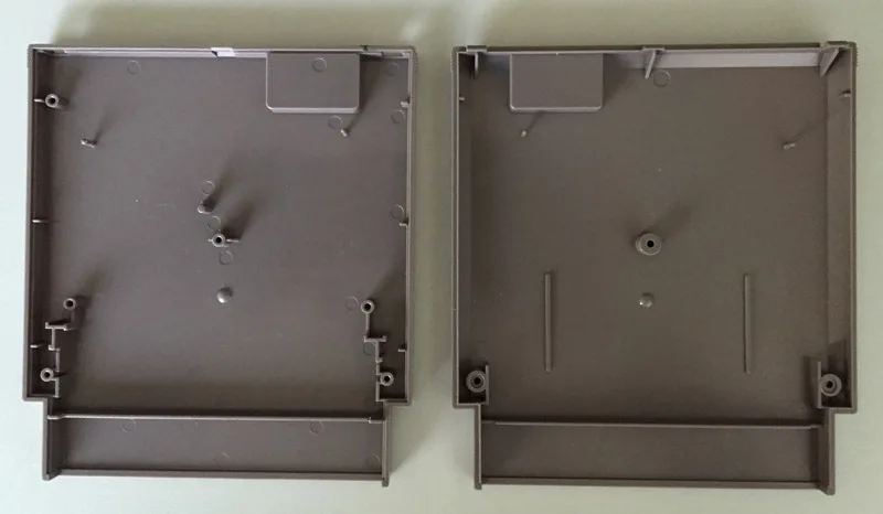 خرطوشة ألعاب بديلة 72 دبوس ، غلاف بلاستيكي لوحدة تحكم NES ، رمادي