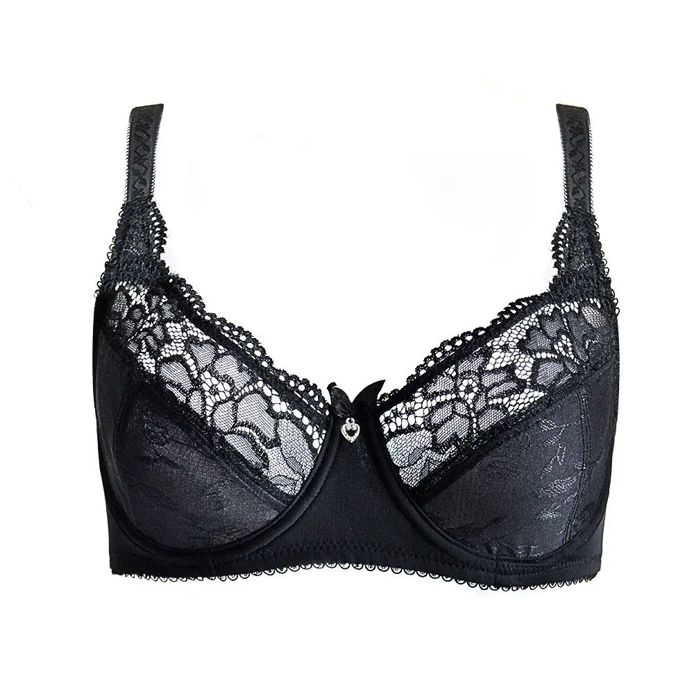 NEW 75 80 85 90 95 100 105 A B C D E F G Bra Sexy Lingerie Lace Bralette Bras For Women Big Size Underwire Underwear Black White