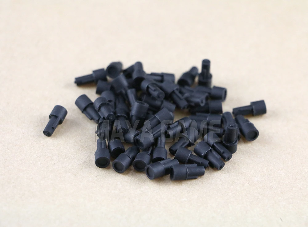 10 stücke schwarz für ps 4 silikon gummi reset taste restart taste für playstation 4 ps4 controller reparatur