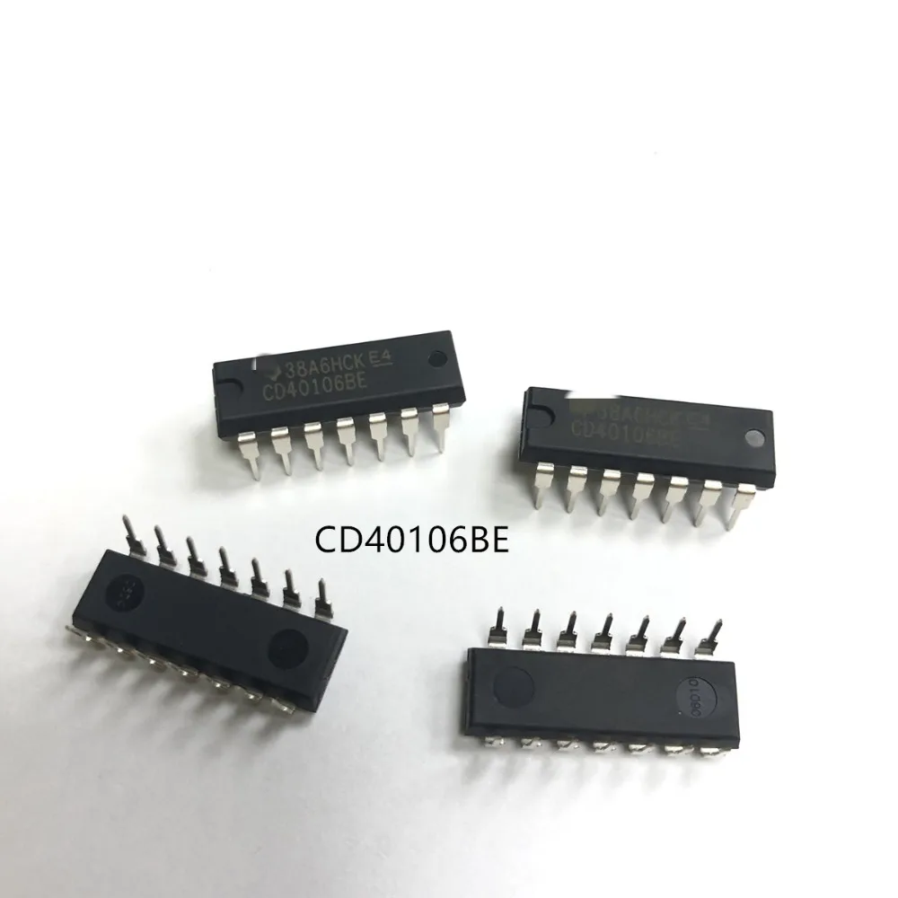 10PCS CD40106BE DIP14 40106 CD40106 original IC