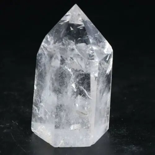 100-120g Natural CLEAR Quartz Crystal point Healing