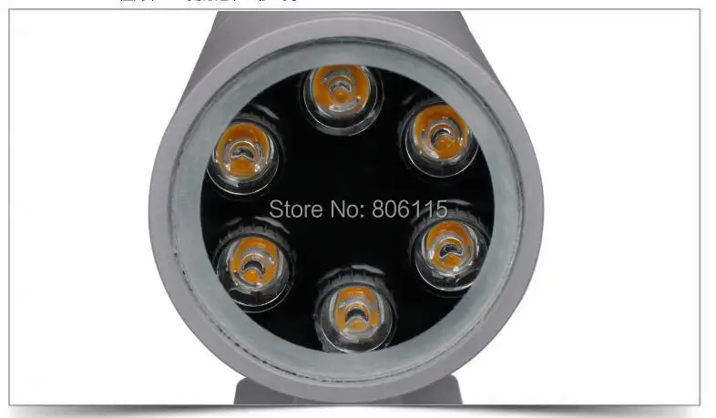 Imagem -05 - Lâmpada de Parede Led de Alta Potência para Corredor Luz para Cima e para Baixo Cabeças 24w 2x6x2w Ac85265v Pcs