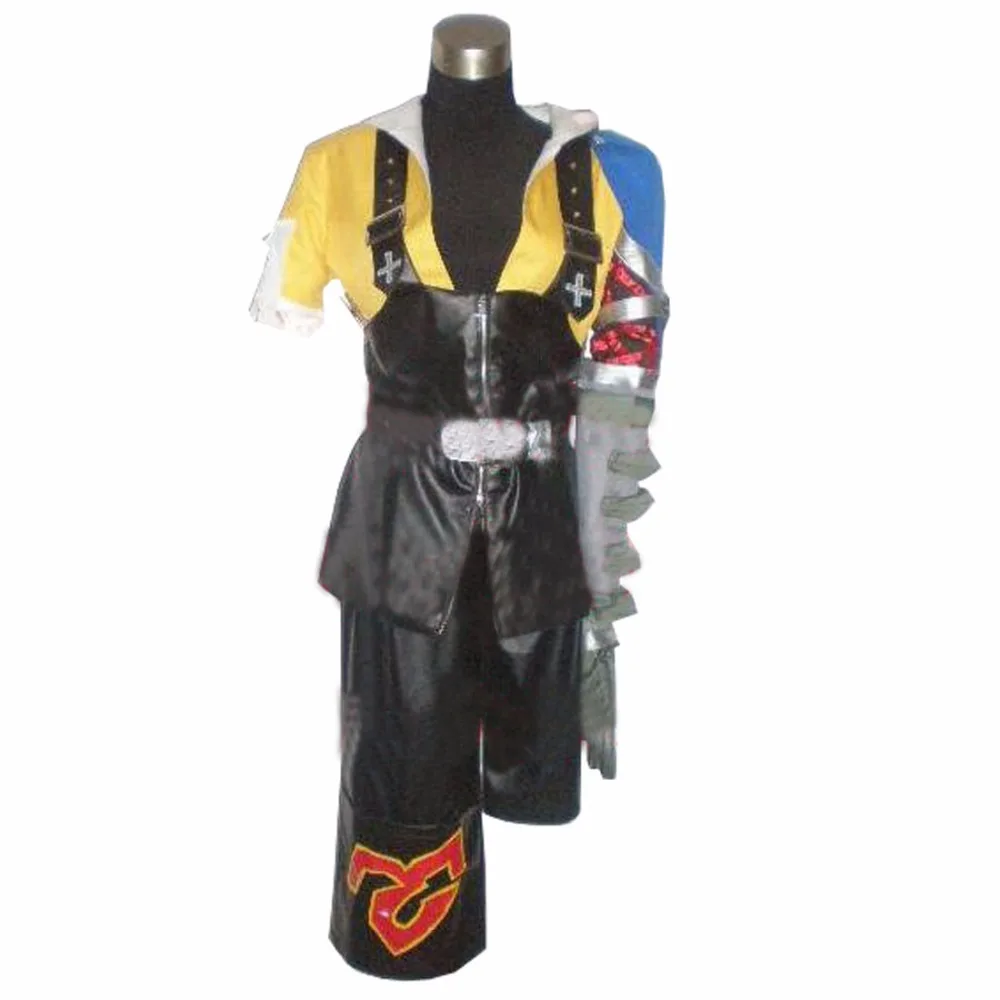 2017 Customized Anime Cosplay Costume Final Fantasy X 10 Tidus Cosplay Costume