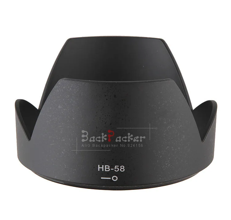 

10Pcs Camera Lens Hood 77mm Fits HB-58 For D5300 D7000 D7100 D300 D300S with AF-S DX 18-300mm ED VR lens