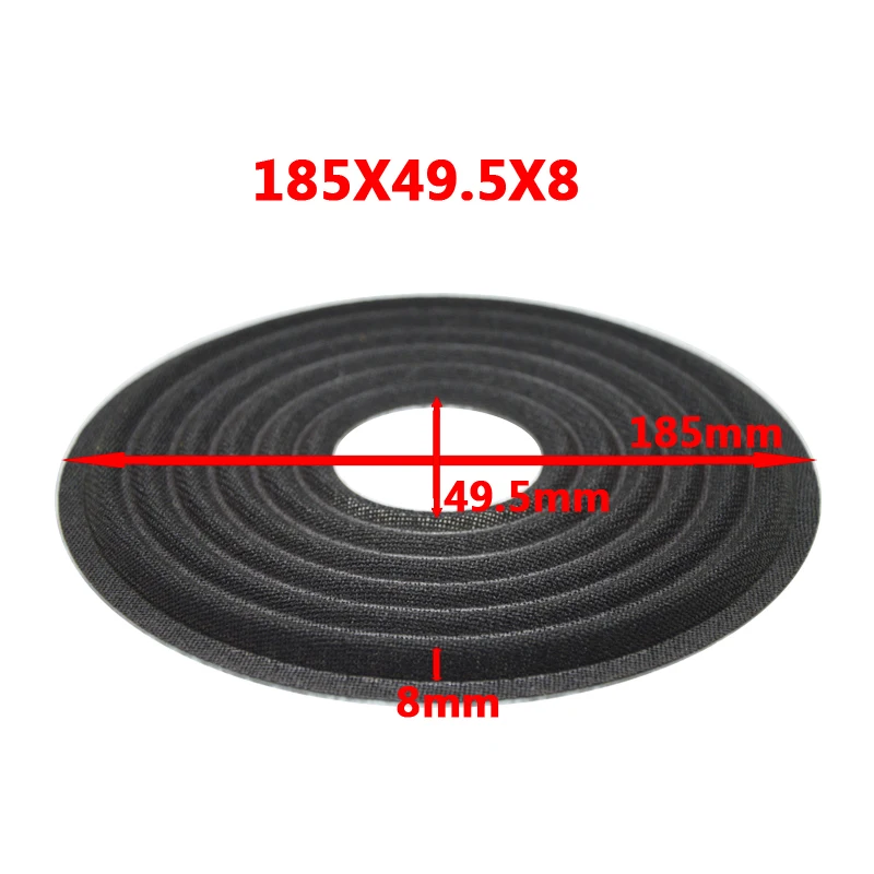 2pcs 185x49.5/185x75.5/185x100/188x100mm Elastic Wave Loudspeaker Subwoofer Woofer Bass Speaker Repair Spider Damper