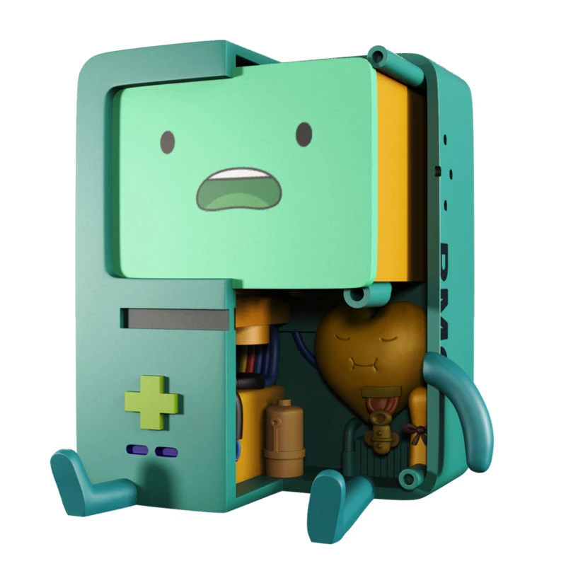 Bmo 4d xxray mestre poderoso jaxx jason freeny anatomia ornamento dos desenhos animados