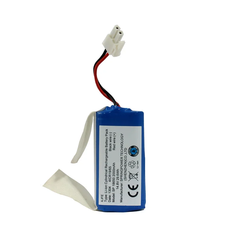 Li-ion Rechargeable Battery For S Deebot CR130 Vacuum Cleaner 14.8V 2200mAh