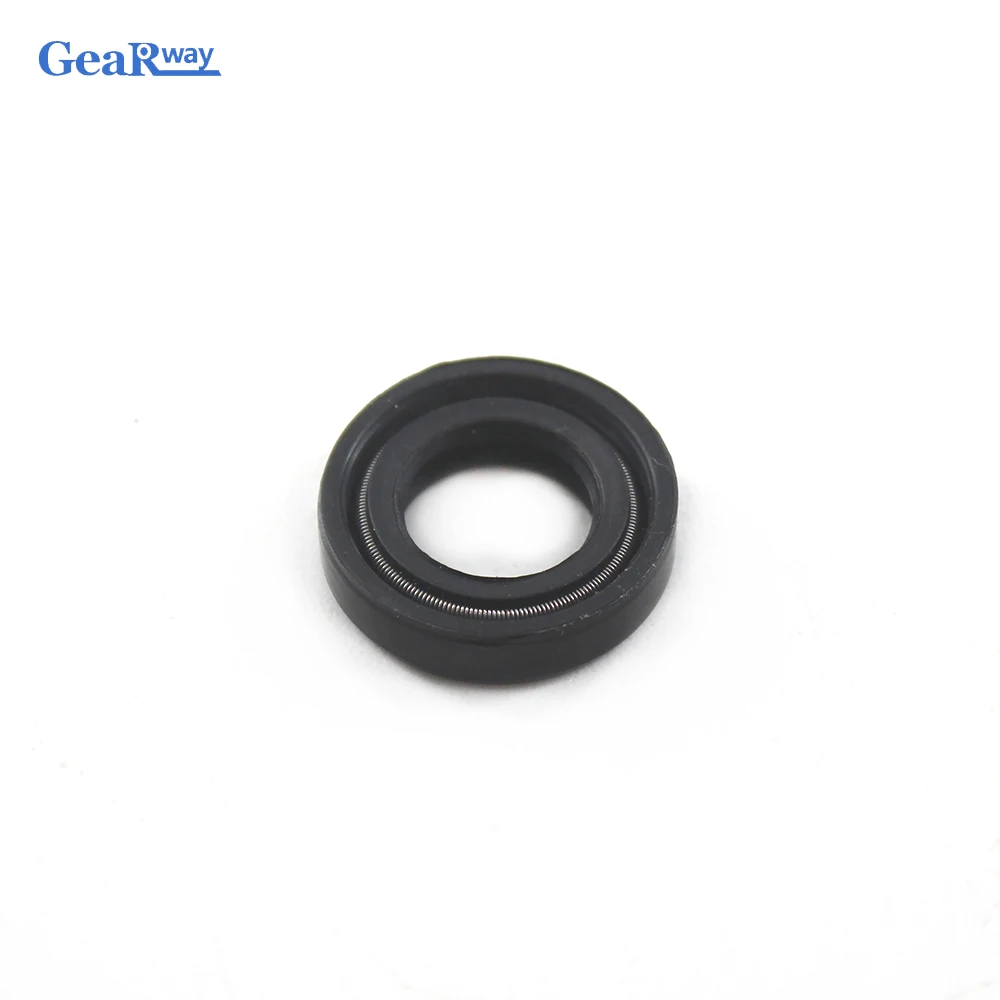 10pcs TC Skeleton Oil Seal 8x22x8/10x20x8/10x30x10/12x22x5/12x32x10mm TC Oil Seal Black NBR Oil Resistance TC Shaft Oil Seal