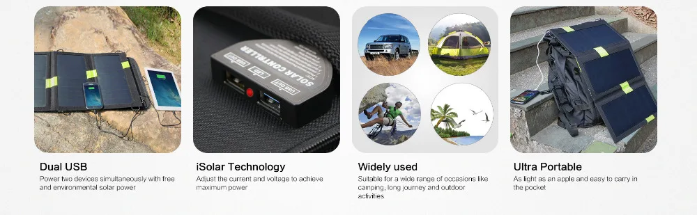 X-Dragon Solar Power Bank 24000 mAh Portable Waterproof