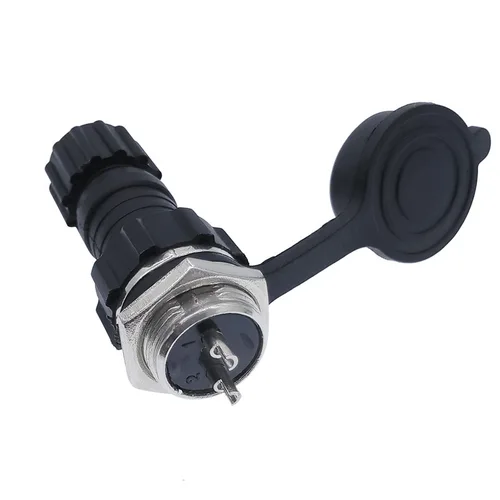 Imagen 2 del producto 10 Uds conector GX16 M16 tuerca trasera de acoplamiento impermeable enchufe y enchufe macho y hembra 2pin3pin4pin5pin6pin7pin8pin9pin10pin