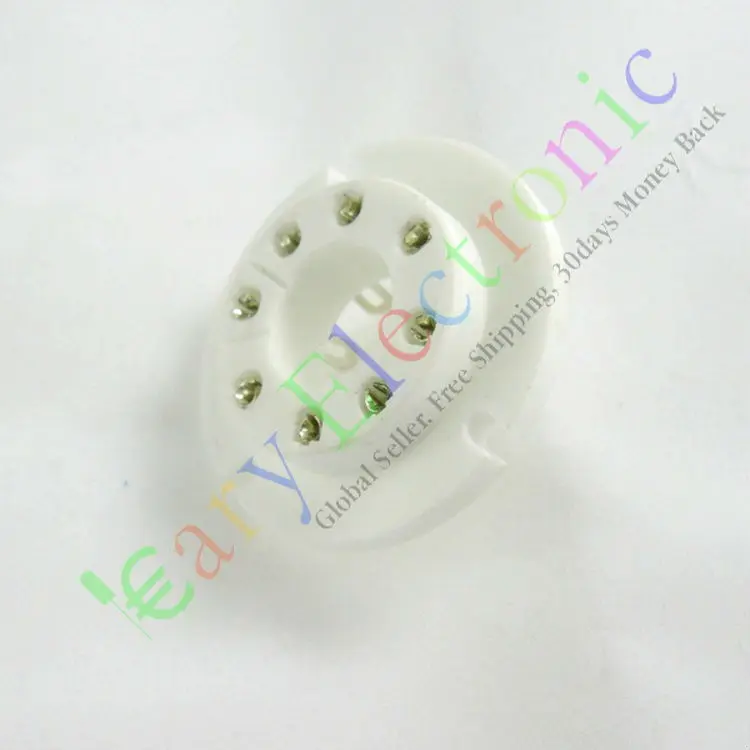 

Wholesale and retail 20pc 8pin Ceramic vacuum tube sockets valve base Fr FU50 GU50 LV3 5U8C 5U9C FU15 free shipping