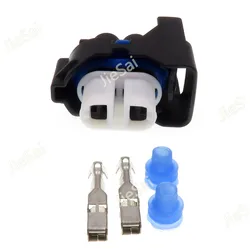 2 Pin 7183-3789-30 Female Car Fog Light Connector Auto Waterproof Lamp Cable Plug With Pins And Rubber Seals