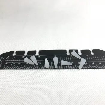 1000 pcs 많은 3mm x 7.5mm x 15mm 실리콘 고무 콘 테이퍼 스토퍼 플러그 파우더 코팅 페인트, 색상 랜덤