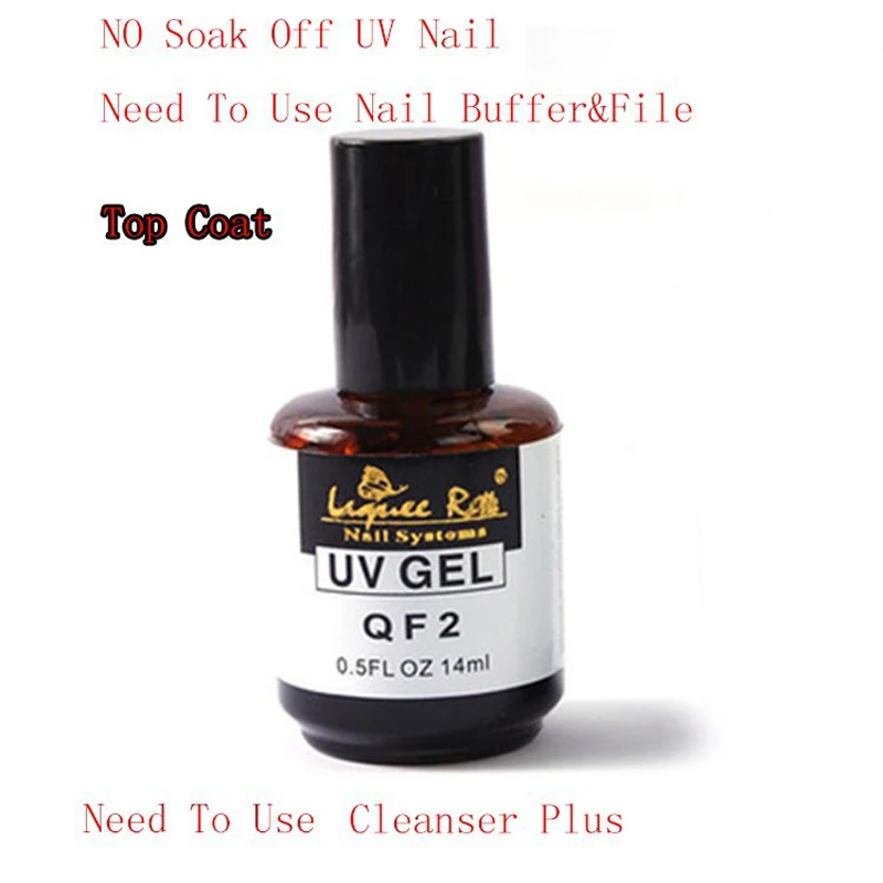 Professional เล็บยาวนานเจล Top Coat 14ml TOP เจลสำหรับ UV GEL อะคริลิคเล็บเครื่องมือ