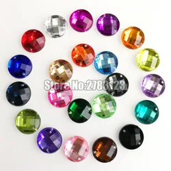 High quality Acryl round shape sew on rhinestones with two holes,diy/clothing accessories, 6mm 8mm 10mm 12mm 15mm