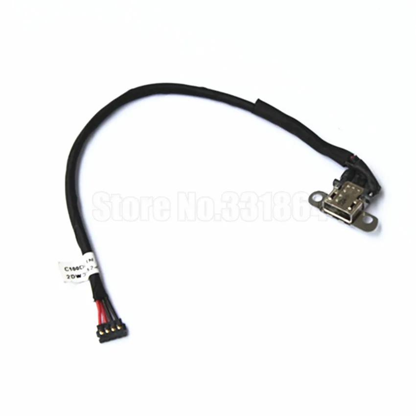 

AC DC Power Jack w/Cable Harness for ASUS Chromebook Flip 10.1" C100PA C100P Laptop Charging plug port Connector Socket