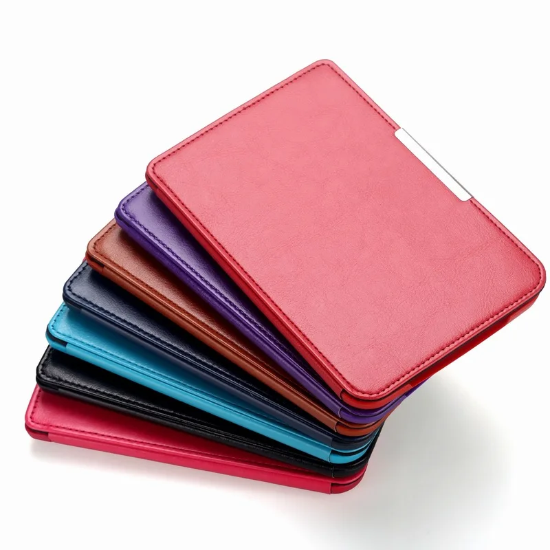 

1pc PU leather cover protective case for pocketbook touch lux 3 Ruby Red for pocketbook 614 plus 615/624/625/626 ereader