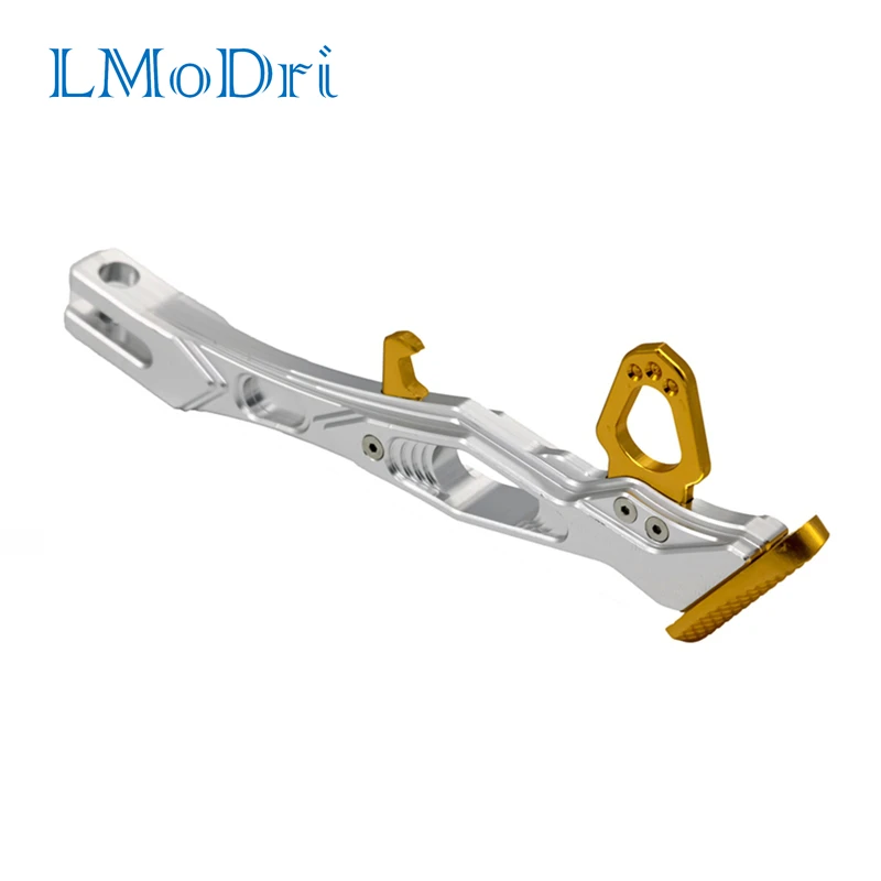 

LMoDri CNC Aluminium alloy Motorcycles Kickstand Kick Side Stand Motorcycle Scooter Street Standard