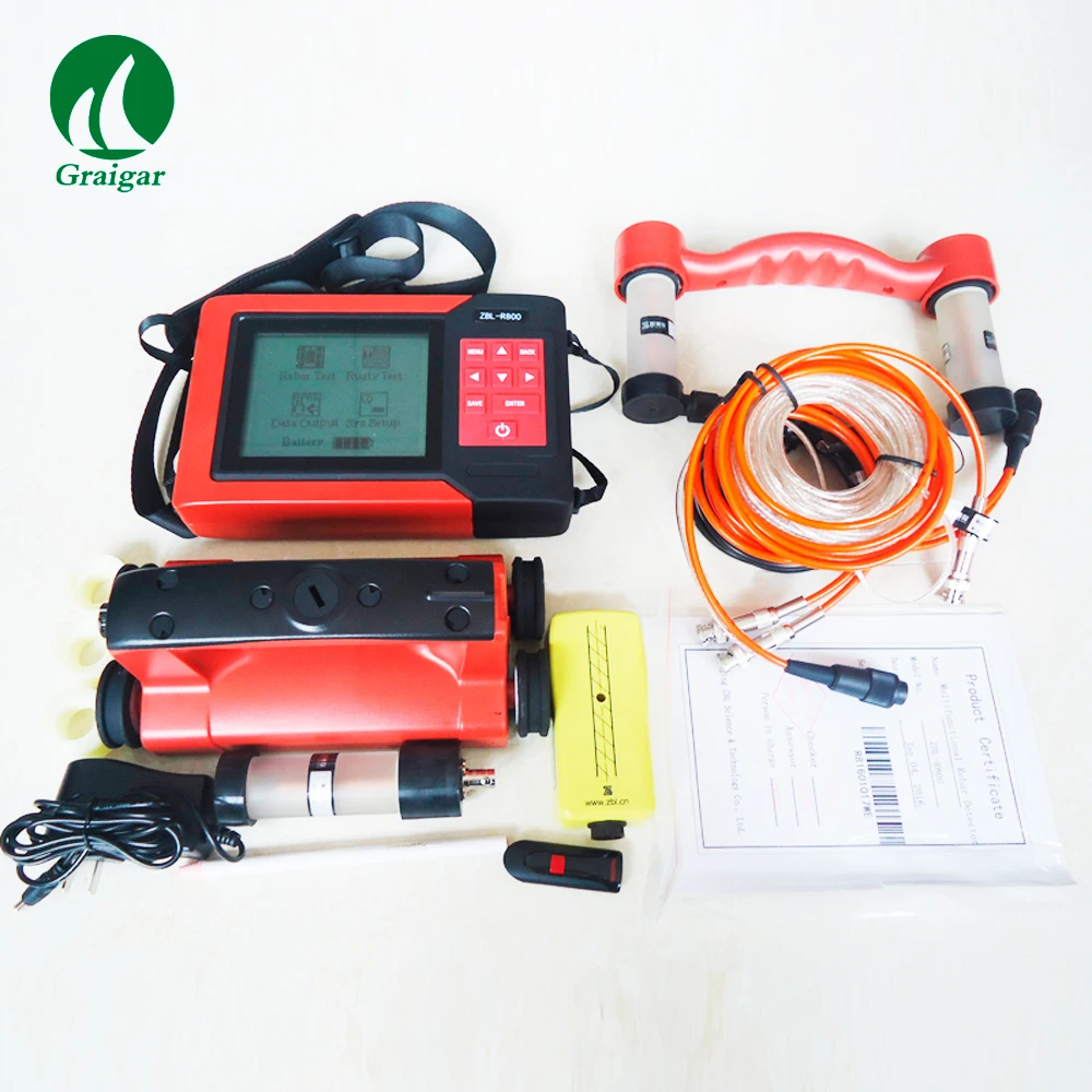 ZBL-R800 Integrated Rebar Detector Rebar Locator Rebar Corrosion Detector Multi-Functional Rebar Detector Equipment