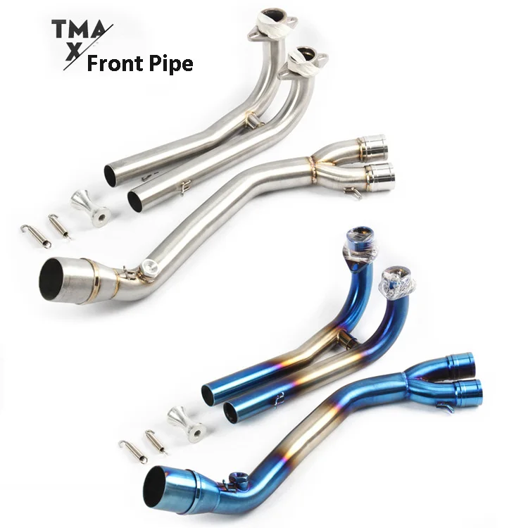 

For TMAX 500 530 Motorcycle Exhaust Connect Front Middle Pipe Slip On Pipe For Yamaha TMAX 500 530 Bike