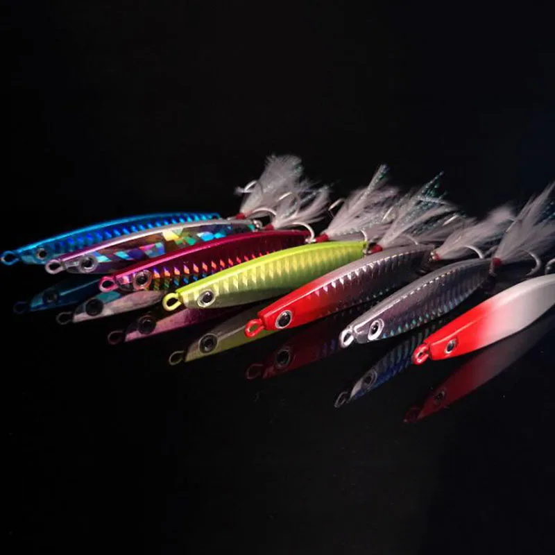 Cuchara de Jigging Marina – Señuelo Metálico Vertical para Pesca - imagen 5