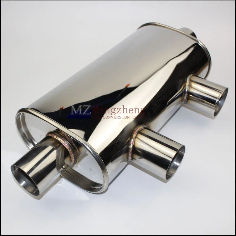 2018 car accessories Car tuning racing sound exhaust 2 2.5 3 inch caliber stainless steel material muffler