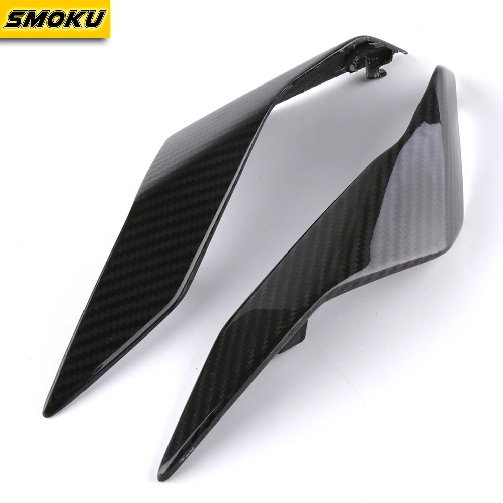 SMOK Motorcycle Carbon Fiber Left Right Rear Seat Fairing Kits Side Panel Cover For Yamaha MT10 MT 10 MT-10 2016 2017 2018