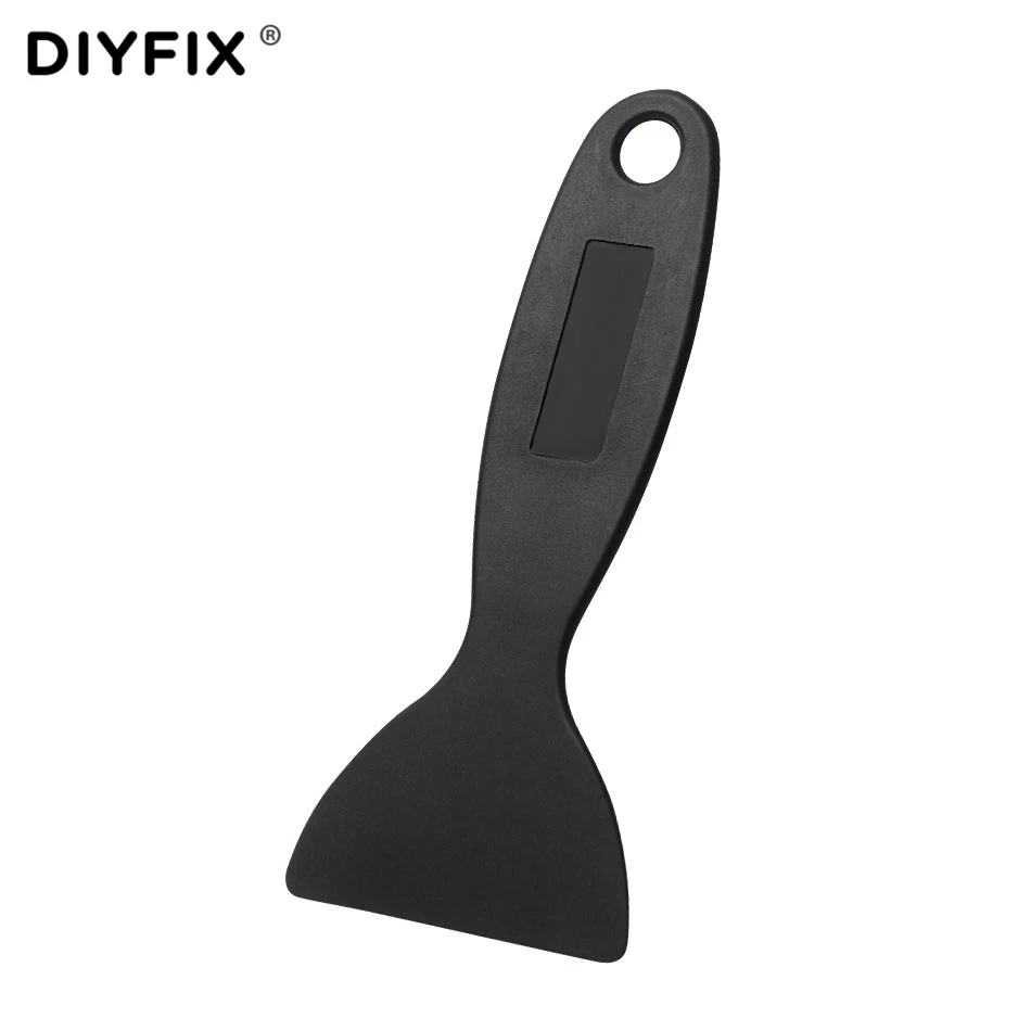 DIYFIX skrobak z tworzywa sztucznego narzędzie do iPhone'a Samsung przenośny modem Huawei ochraniacz ekranu telefonu z ekranem dotykowym Film zainstalować narzędzie do wklejania ściągaczki