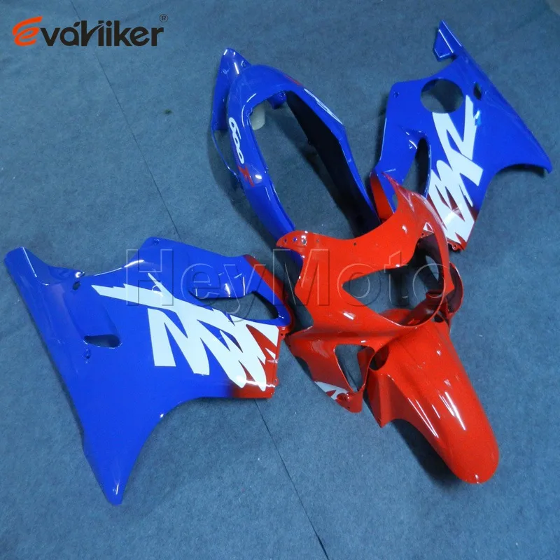 

ABS Plastic fairing for CBR600F4 1999 2000 red blue CBR 600 F4 99 00 Injection mold motorcycle panels