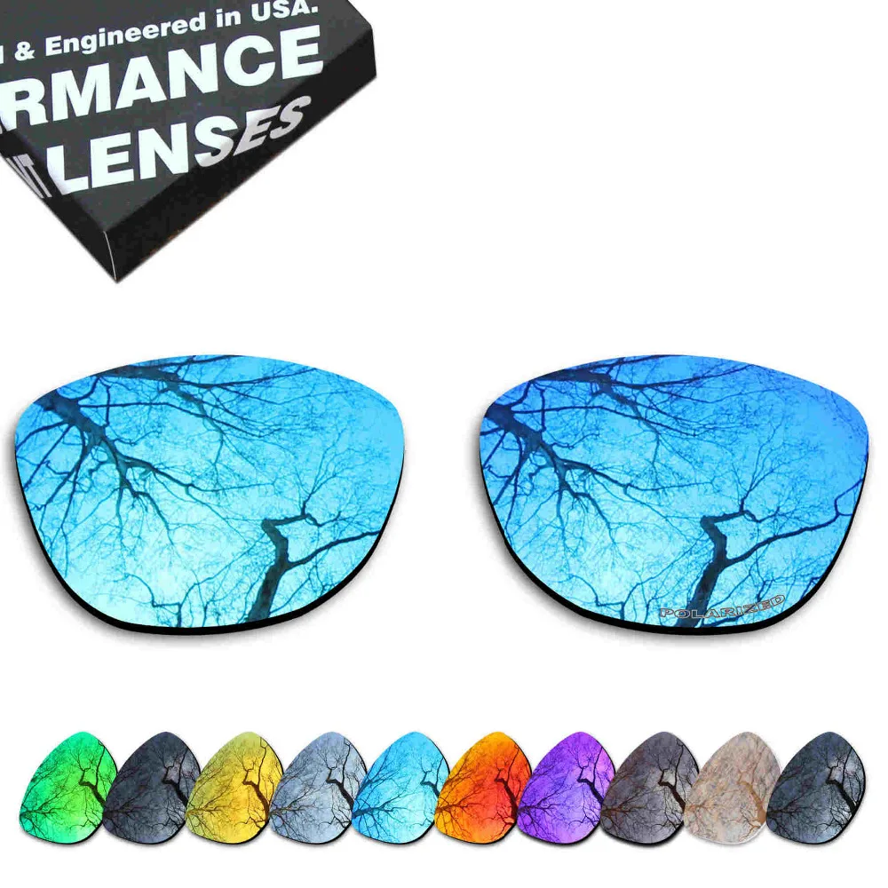 Millerswap Resist Seawater Corrosion Polarized Replacement Lens for Oakley Frogskins Sunglasses - Multiple Options