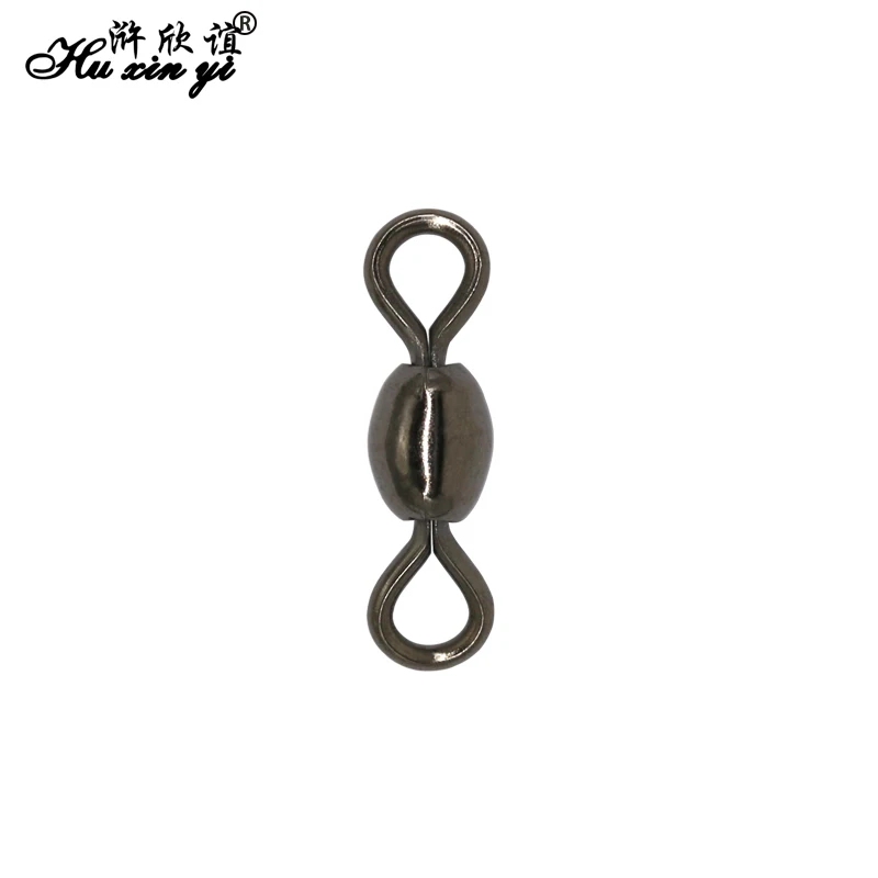 HXY PCS(200 to 5) SIZE(10 to 10/0) Crane Fishing Swivels With Solid Ring Fishing Hook Line Connector Fishing Tackle Accessories