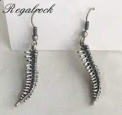 Anatomical Spine Earring Human Spinal Column Earrings Oddities Vertebrae Skull Medical Student Skeleton Anatomy Gothic Jewelry