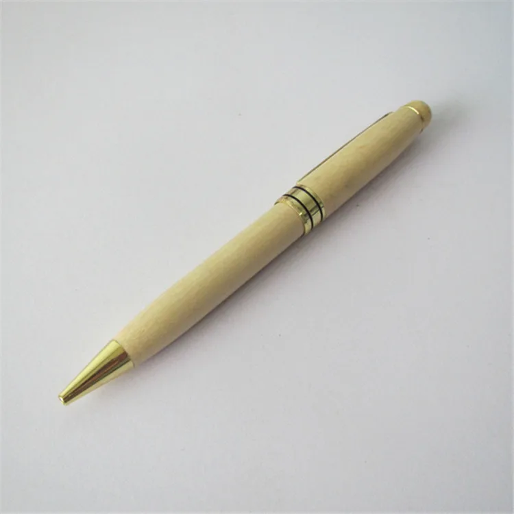 Maple wood pen suit practical senior gift LOGO custom spot wood pen wooden ball pen