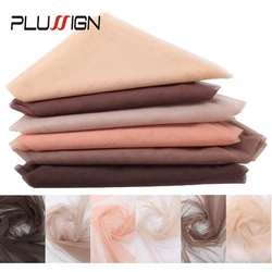 0.25Yard/Pcs Plussign Swiss Lace Net For Wig Making Import Material For Lace Wigs Frontal Closure Hairnet Wig Making Accessories