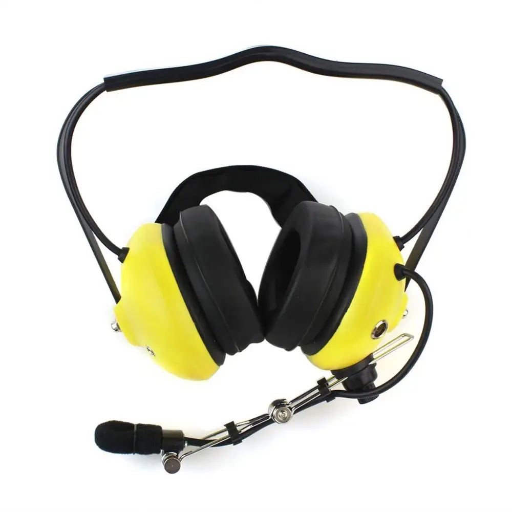 

Yellow 2 Pin Soundproofing earpiece headphones for KENWOOD TYT BAOFENG UV5R 888S