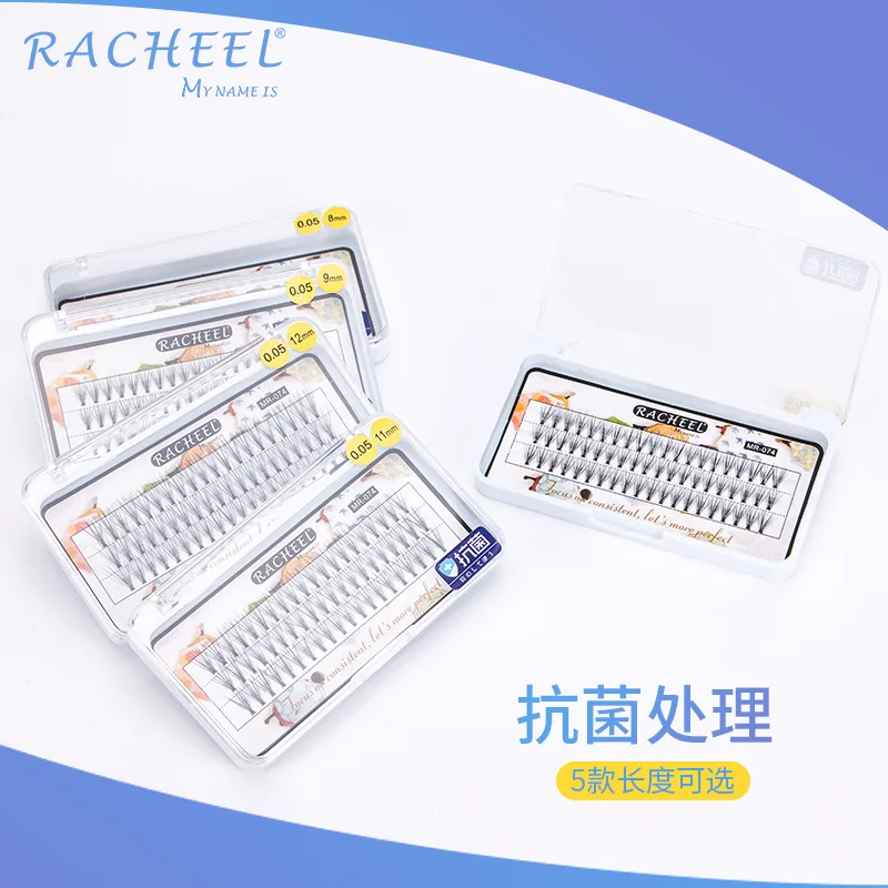 2021NEW 20 Rễ Chùm Lông Mi Bé Thẳng Và Bé Uốn Mi Cong Kéo Dài Mềm Mại Và Tự Nhiên Lông Mi Giả Trồng Lông Mi
