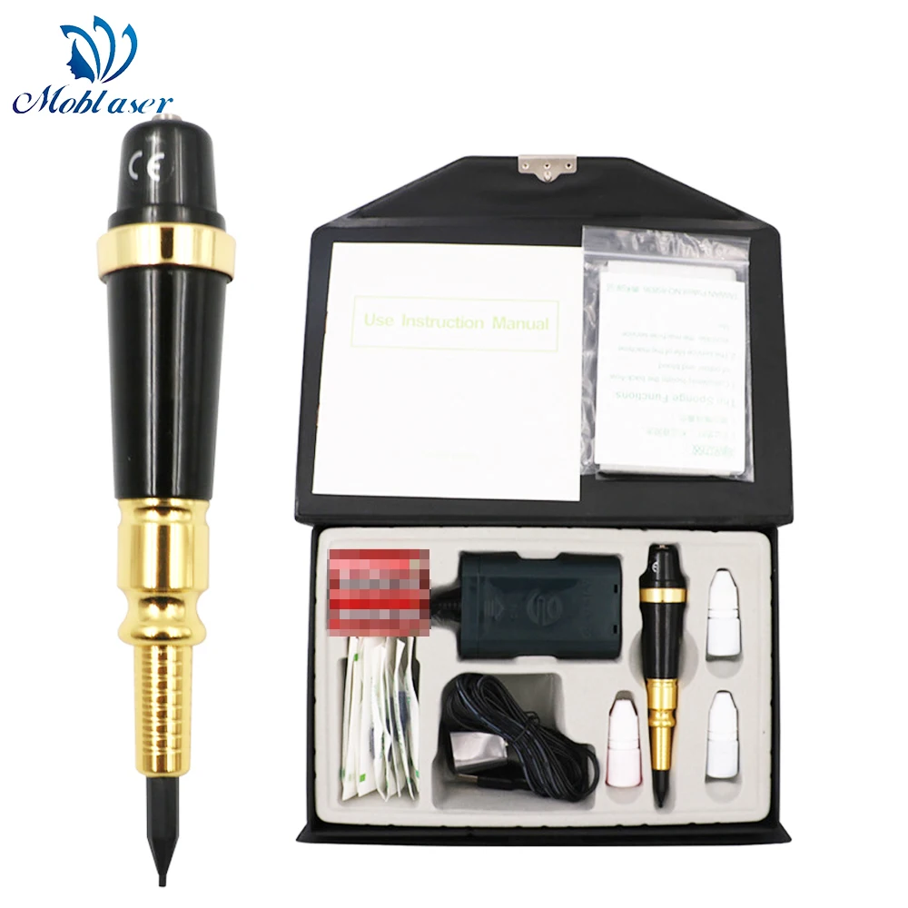 

Permanent makeup eyebrow machine kit pmu pen forever make up digital tattoo gun dermografo microblading rotary tattoo set