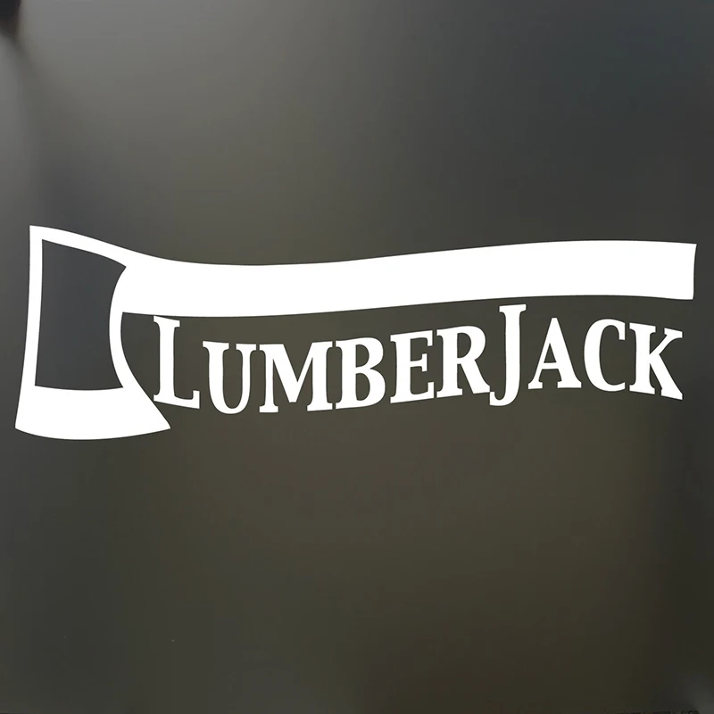 مصد نافذة السيارة الخشبي على شكل فأس، ملحقات الدراجة النارية، ملصق مضاد للماء للسيارة من الفينيل #2