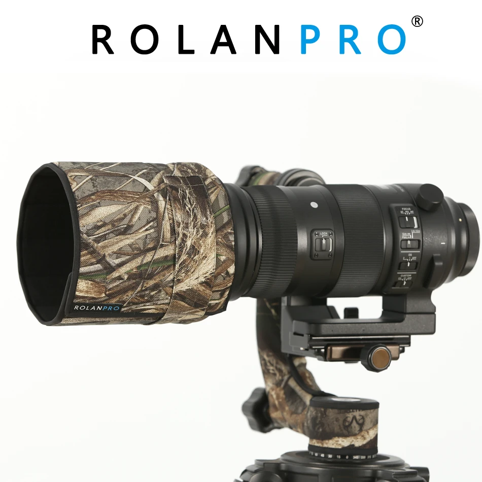 

ROLANPRO Professional Camouflage Lens Hood Telephoto lens cap for SIGMA 150-600mm F5-6.3 DG OS HSM Sports Lens hood