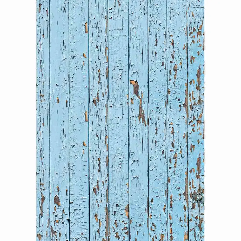 Funnytree backdrop photophone abstract antique blue board construction surface striped photo prop for photo studio background