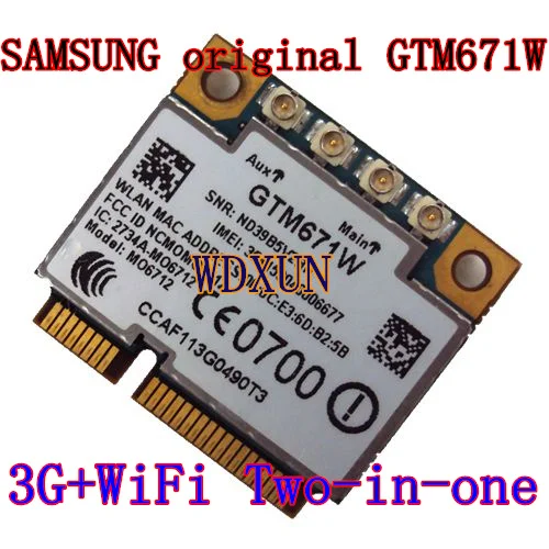 

High-speed Multi-mode 3g Module Option Gtm671 Wifi+3g 14.4m Wcdma Hsupa Pci-e Internal Wireless Edge Wifi Pcie Network